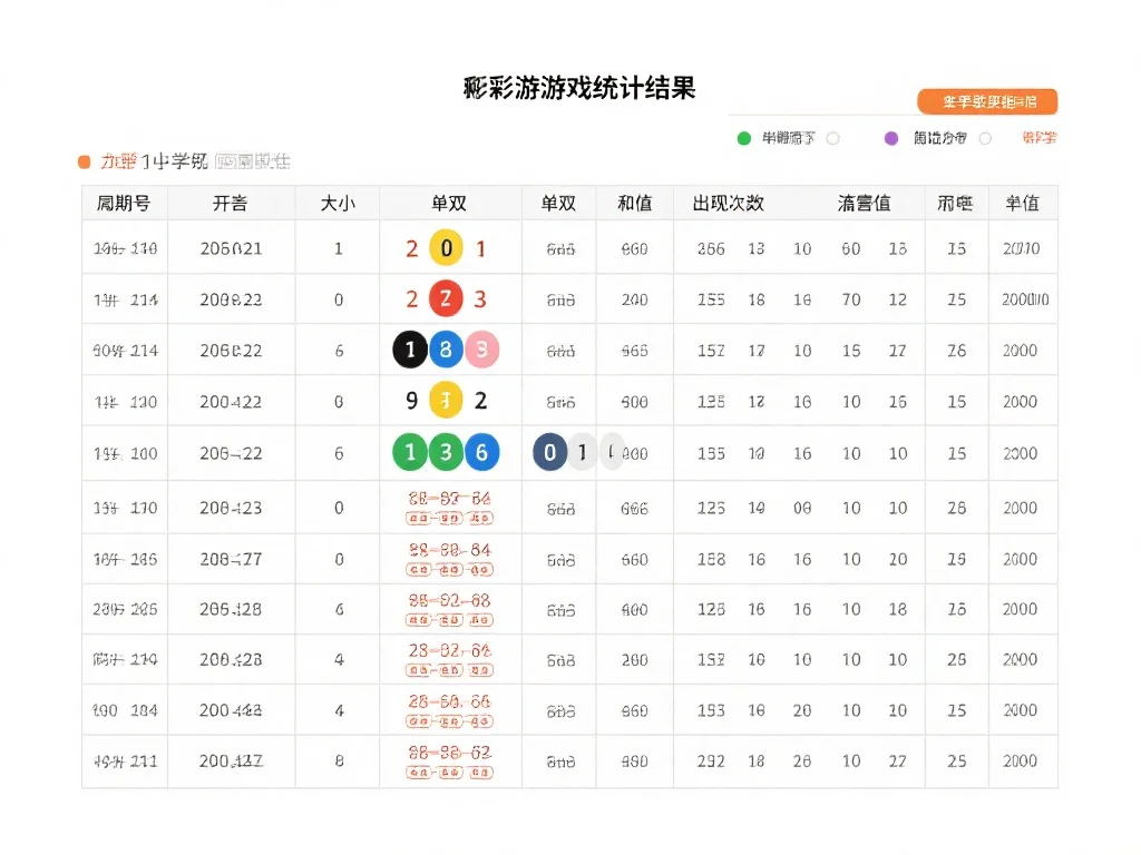 澳洲幸运5统计结果:初学者如何轻松读懂数据并掌握技巧